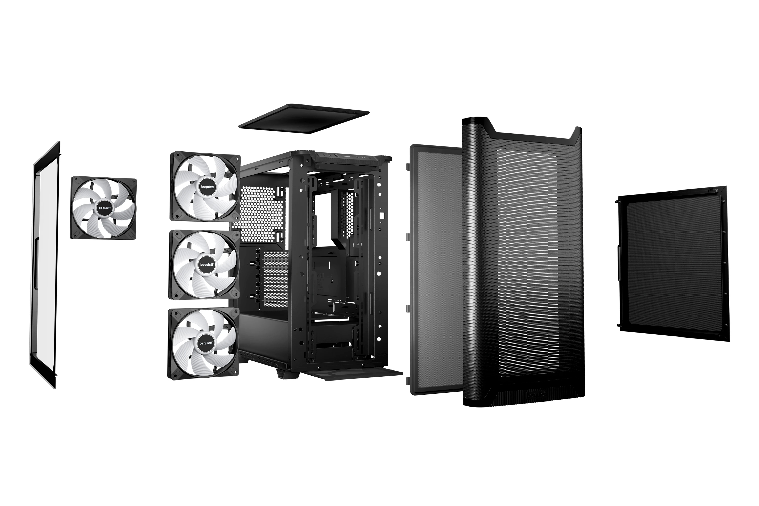 Кутия be quiet! Pure Base 501 DX Black Case ATX - BGW76