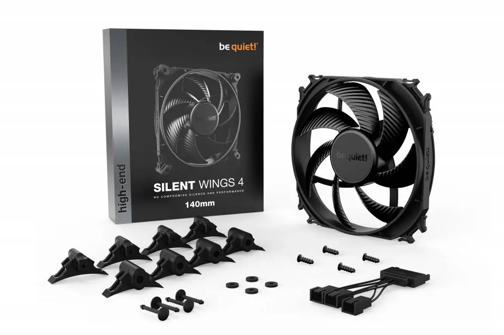 Ventilator be quiet! SILENT WINGS 4 140mm - BL095