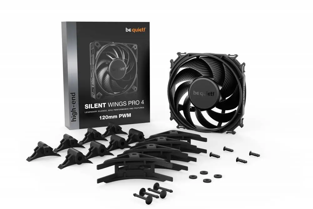Вентилатор be quiet! SILENT WINGS PRO 4 120mm PWM - BL098