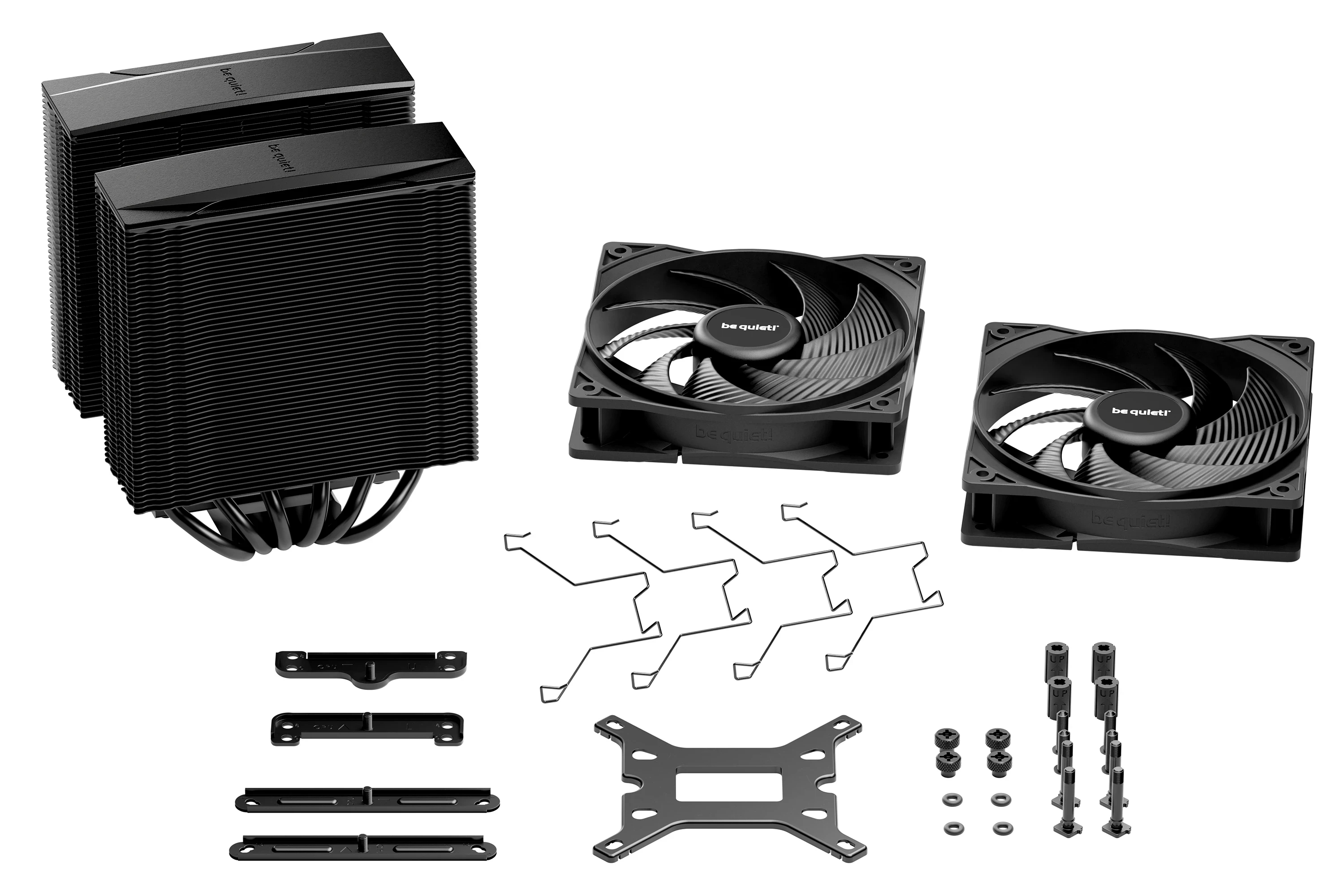 Охладитель для процессора be quiet! Pure Rock Pro 3 Black Dual-Tower CPU Cooler - BK042