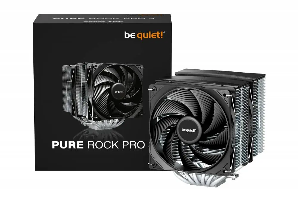 Охладител за процесор be quiet! Pure Rock Pro 3 Dual-Tower CPU Cooler - BK041