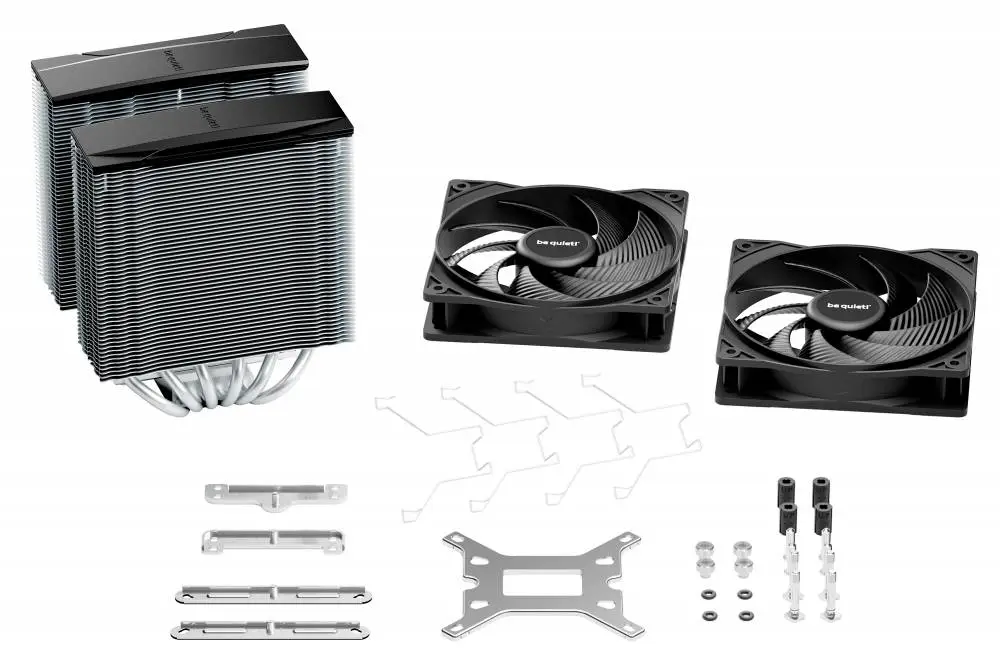 Охладител за процесор be quiet! Pure Rock Pro 3 Dual-Tower CPU Cooler - BK041