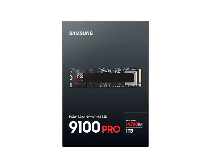 Disco SSD SAMSUNG 9100 PRO 4TB M.2 2280 NVMe PCIe 5.0 x4 - MZ-VAP4T0BW