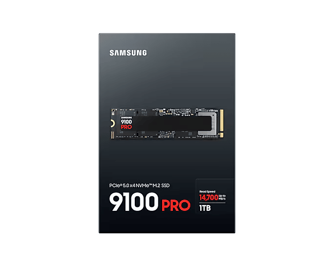 Disco SSD SAMSUNG 9100 PRO 4TB M.2 2280 NVMe PCIe 5.0 x4 - MZ-VAP4T0BW