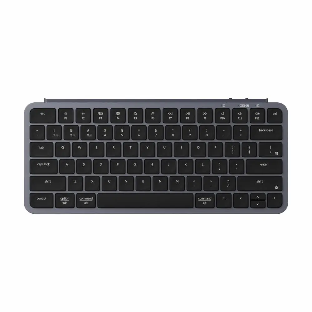 Безжична клавиатура Keychron B1 Pro Ultra-Slim Space Gray