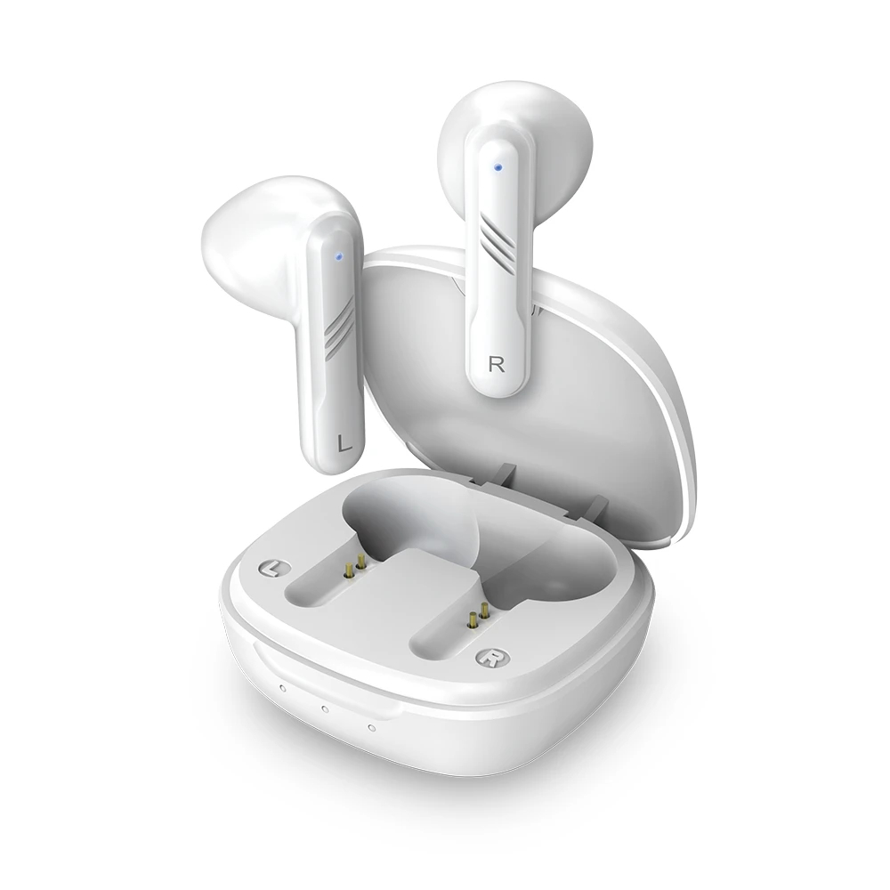 Genius безжични слушалки TWS Bluetooth 5.3 Earphones HS-M905BT White