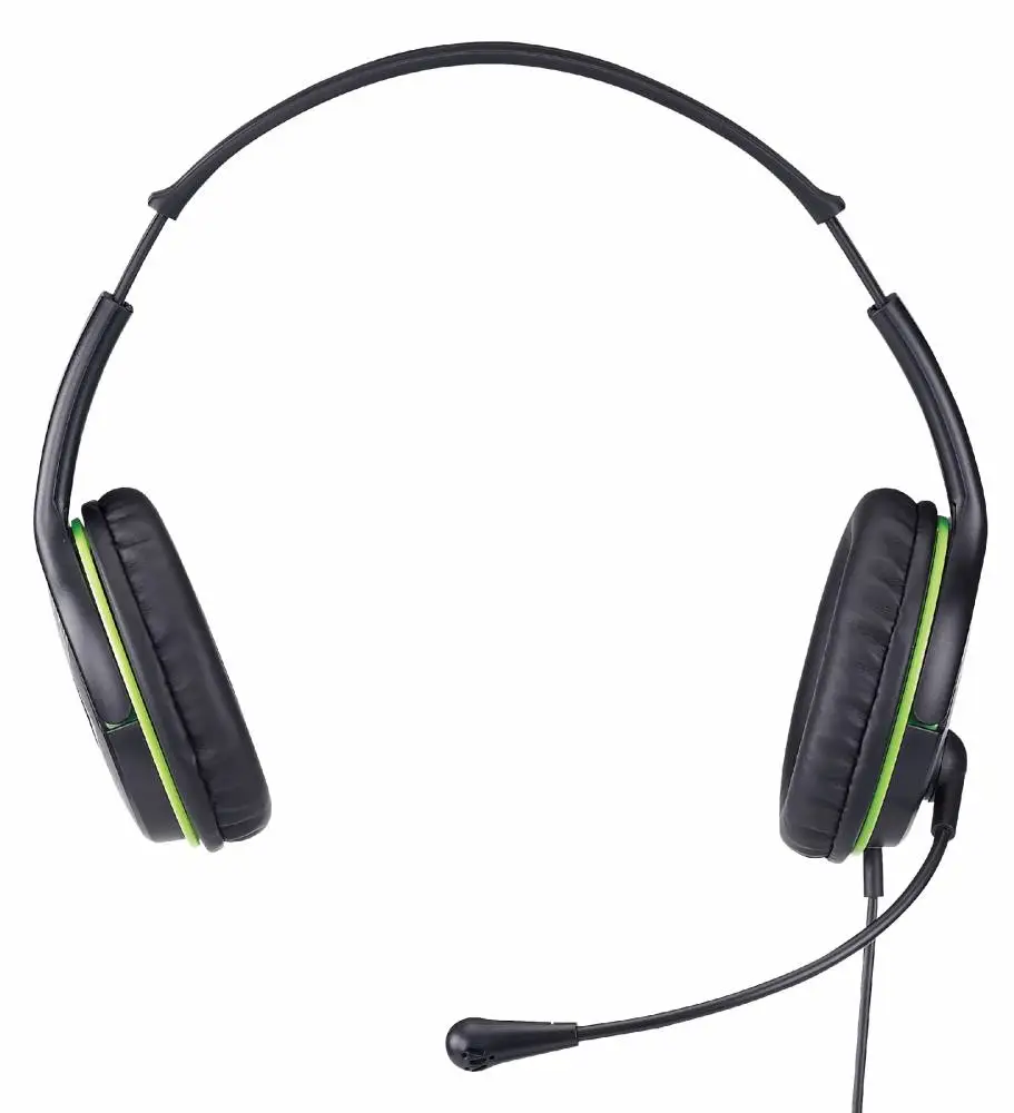 Genius слушалки с микрофон Headset HS-400A - 3.5 mm, Mic, Black/Green