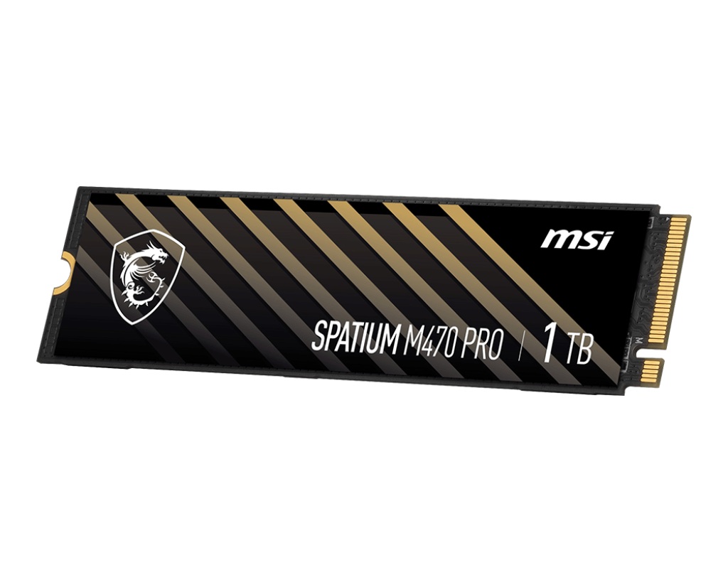 Диск SSD MSI SPATIUM M470 PRO 2TB M.2 2280 NVMe PCIe Gen4x4 - S78-440Q990-P83