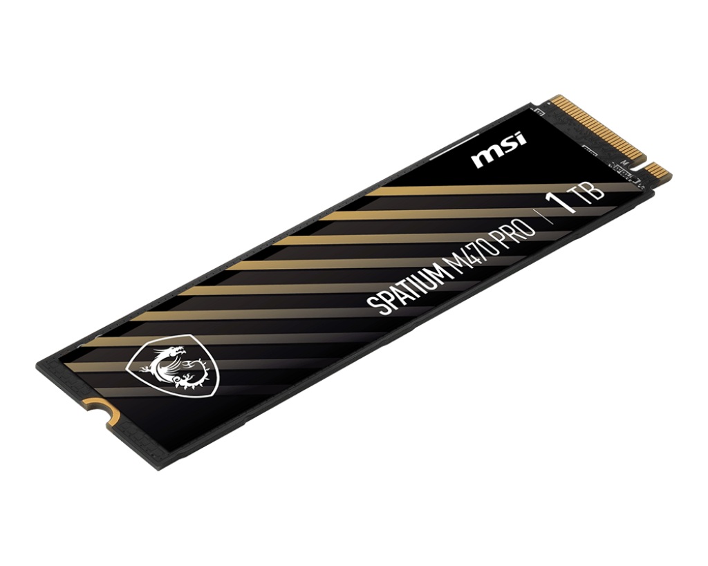 Диск SSD MSI SPATIUM M470 PRO 1TB M.2 2280 NVMe PCIe Gen4x4 - S78-440L0J0-P83