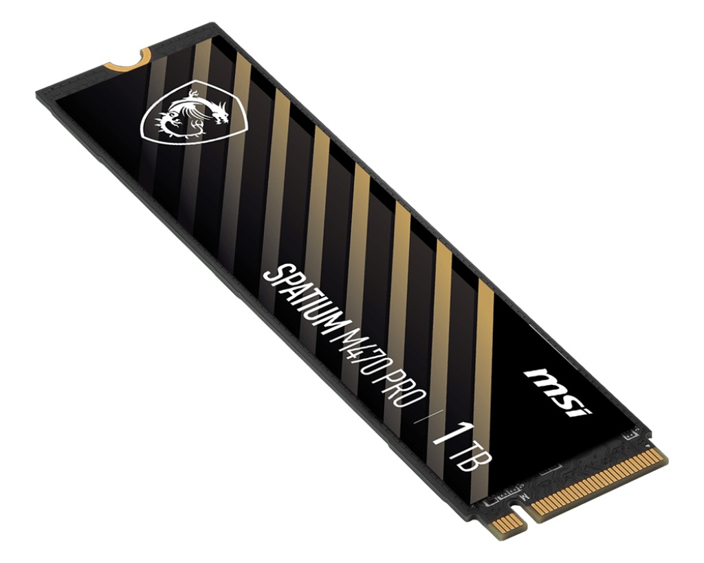 Диск SSD MSI SPATIUM M470 PRO 1TB M.2 2280 NVMe PCIe Gen4x4 - S78-440L0J0-P83