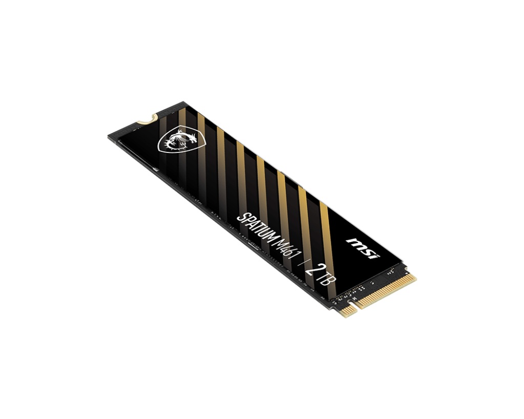 Диск SSD MSI SPATIUM M461 4TB M.2 2280 NVMe PCIe Gen4x4 - S78-440R030-P83