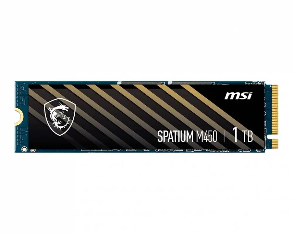Диск SSD MSI SPATIUM M450 1TB V1 M.2 2280 NVMe PCIe Gen4x4 Bulk - S78-440L0L0-P83