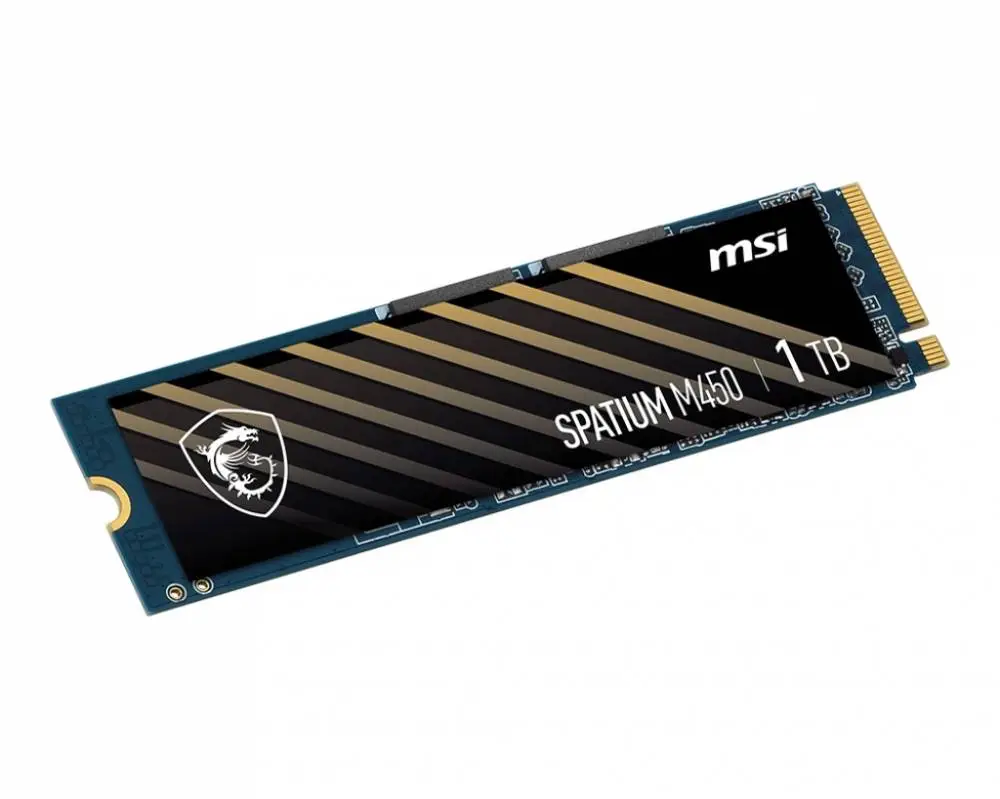 Диск SSD MSI SPATIUM M450 1TB V1 M.2 2280 NVMe PCIe Gen4x4 Bulk - S78-440L0L0-P83