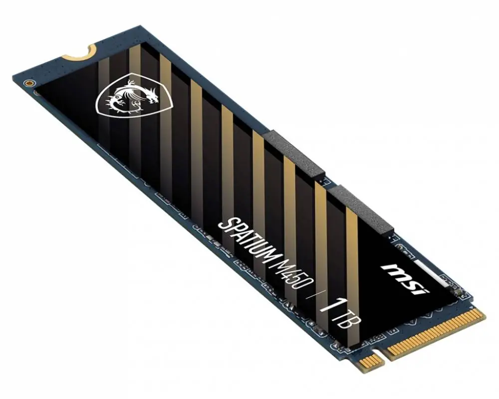 Диск SSD MSI SPATIUM M450 1TB V1 M.2 2280 NVMe PCIe Gen4x4 Bulk - S78-440L0L0-P83