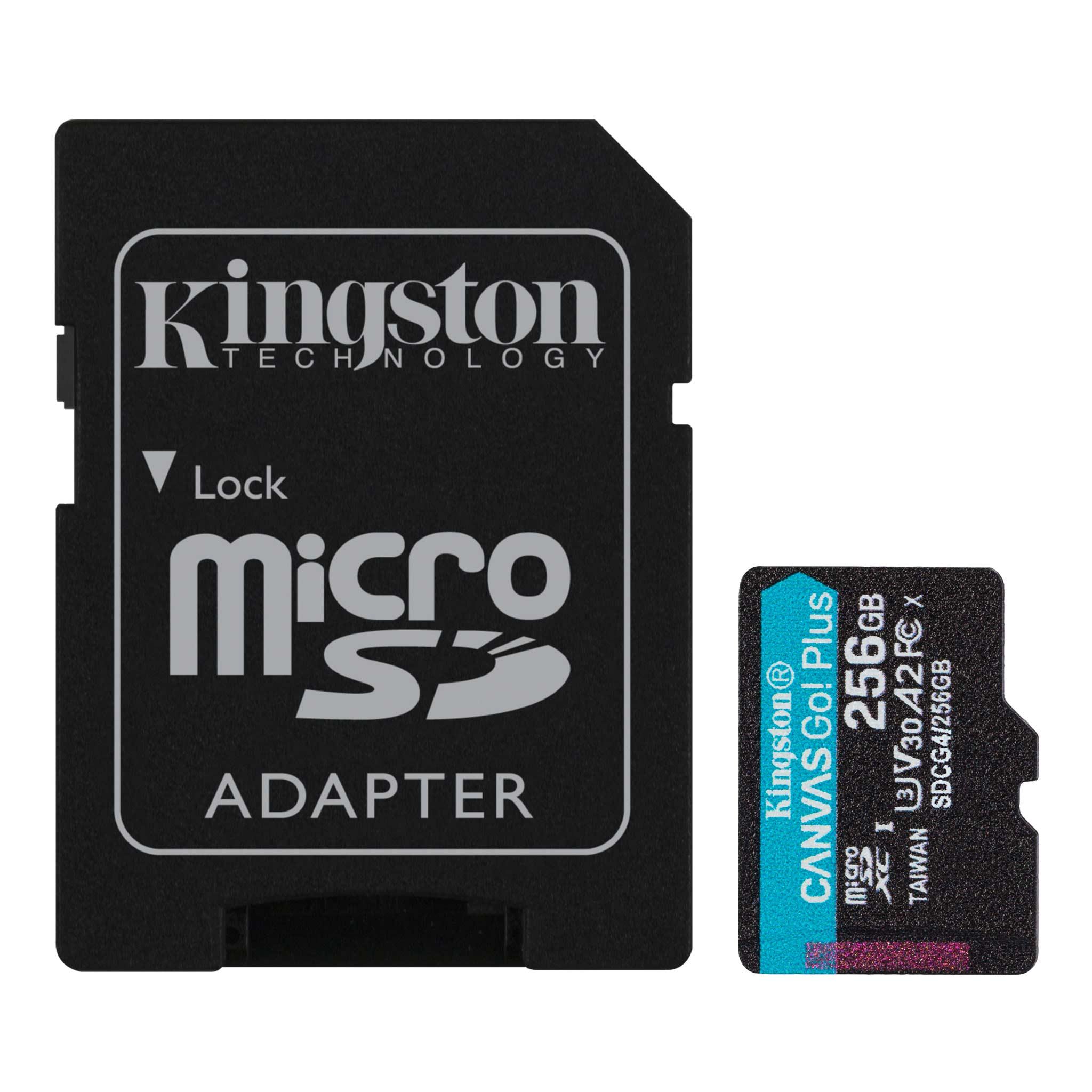 Карта памет Kingston Canvas Go! Plus Gen4 microSDXC 256GB - SDCG4/256GB