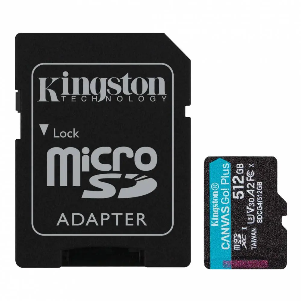 Карта памет Kingston Canvas Go! Plus Gen4 microSDXC 512GB - SDCG4/512GB