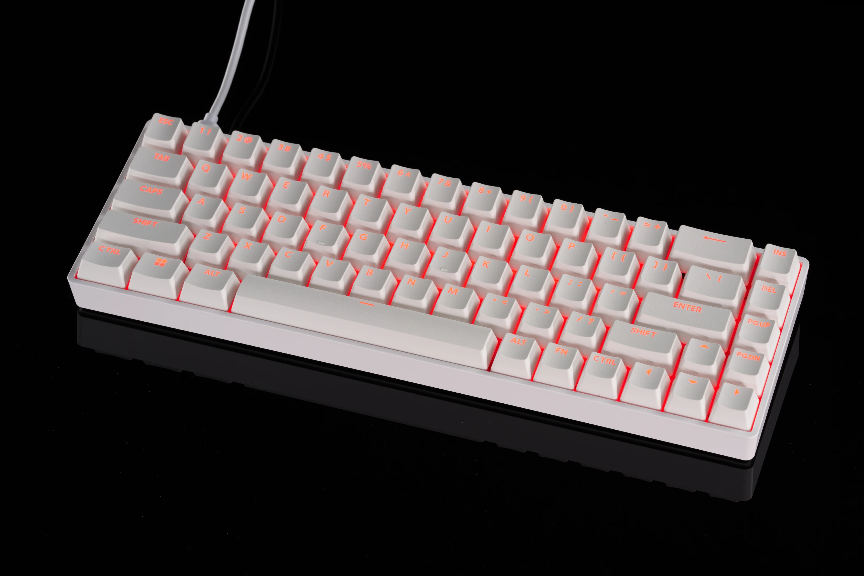 Геймърска механична клавиатура Madlions FIRE 68 RGB - 8K, Gateron Dual-Rail Magnetic Switches [Linear], R
