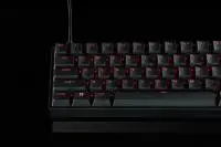 Геймърска механична клавиатура Madlions FIRE 68 RGB - 8K, Gateron Dual-Rail Magnetic Switches [Linear], R
