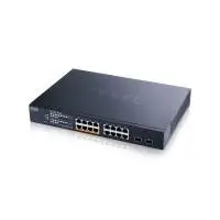 Суич ZyXEL XMG1915-18EP, 16-портов, 2x SFP, Gigabit, Управляем, , PoE