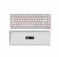 Геймърска механична клавиатура Madlions MAD 68 R White- 8K, Kunlun Magnetic Switches [Linear]