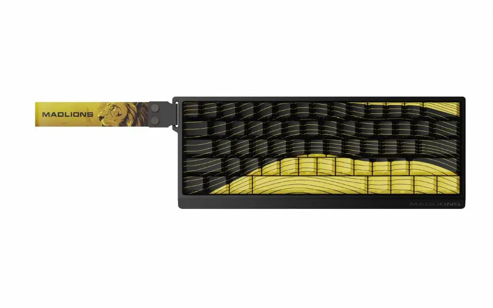 Геймърска механична клавиатура Madlions MAD 60 HE Contour Flagship - 8K, Gateron Jade Pro [Linear]