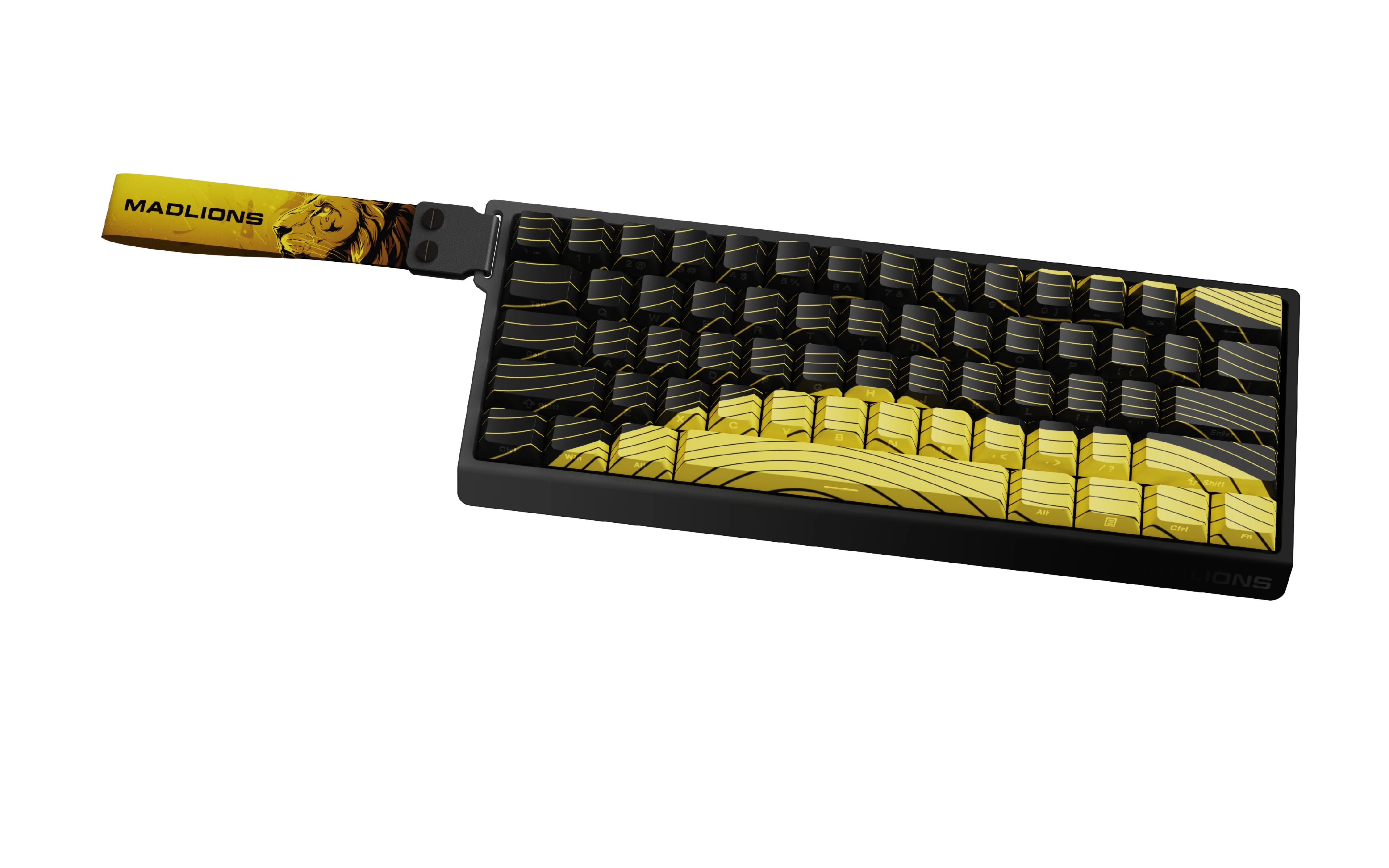 Геймърска механична клавиатура Madlions MAD 60 HE Contour Flagship - 8K, Gateron Jade Pro [Linear]