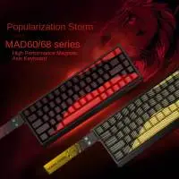 Геймърска механична клавиатура Madlions MAD 60 HE Contour Flagship - 8K, Gateron Jade Pro [Linear]