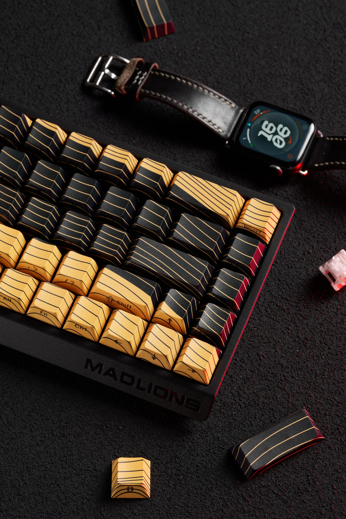 Геймърска механична клавиатура Madlions MAD 60 HE Contour Flagship - 8K, Gateron Jade Pro [Linear]
