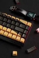 Геймърска механична клавиатура Madlions MAD 60 HE Contour Flagship - 8K, Magnetic Amber Pro [Linear]