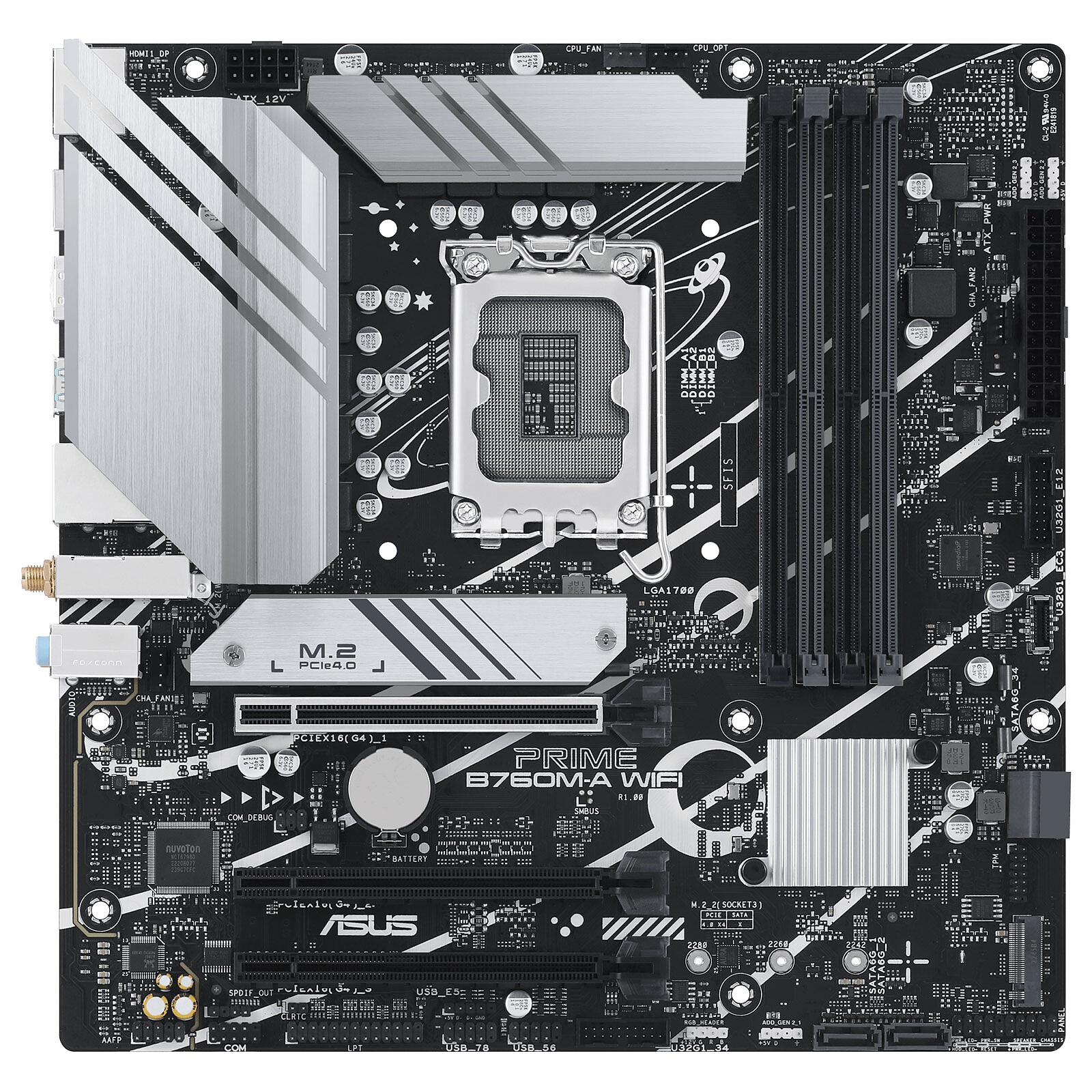 Дънна платка ASUS PRIME B760M-A WIFI - 90MB1EL0-M1EAY0