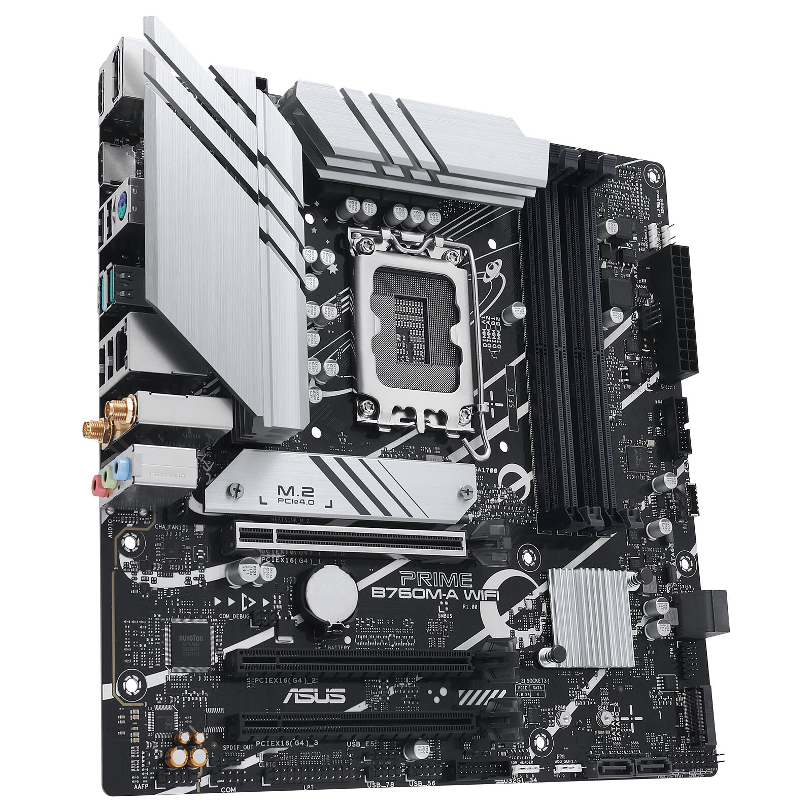 Дънна платка ASUS PRIME B760M-A WIFI - 90MB1EL0-M1EAY0