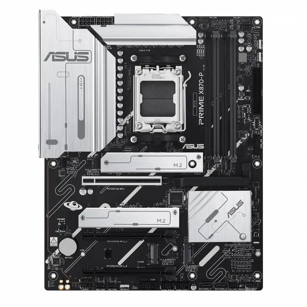 Дънна платка ASUS PRIME X870-P АМ5 - 90MB1IT0-M0EAY0