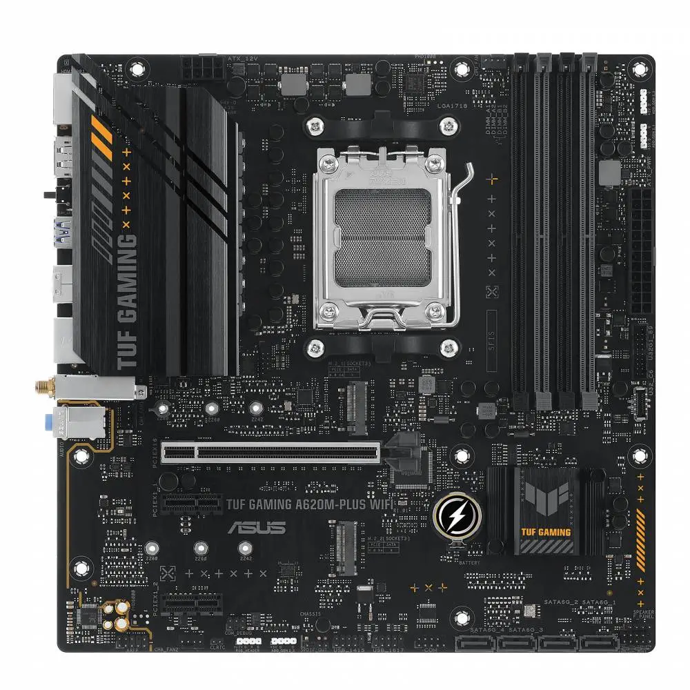 Дънна платка ASUS TUF GAMING A620M-PLUS WIFI - 90MB1F00-M0EAY0