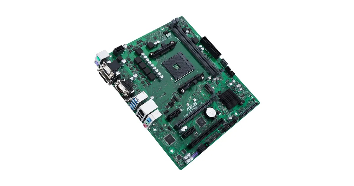 Дънна платка ASUS PRO A520M-C II CSM AM4 - 90MB18F0-M0EAY0