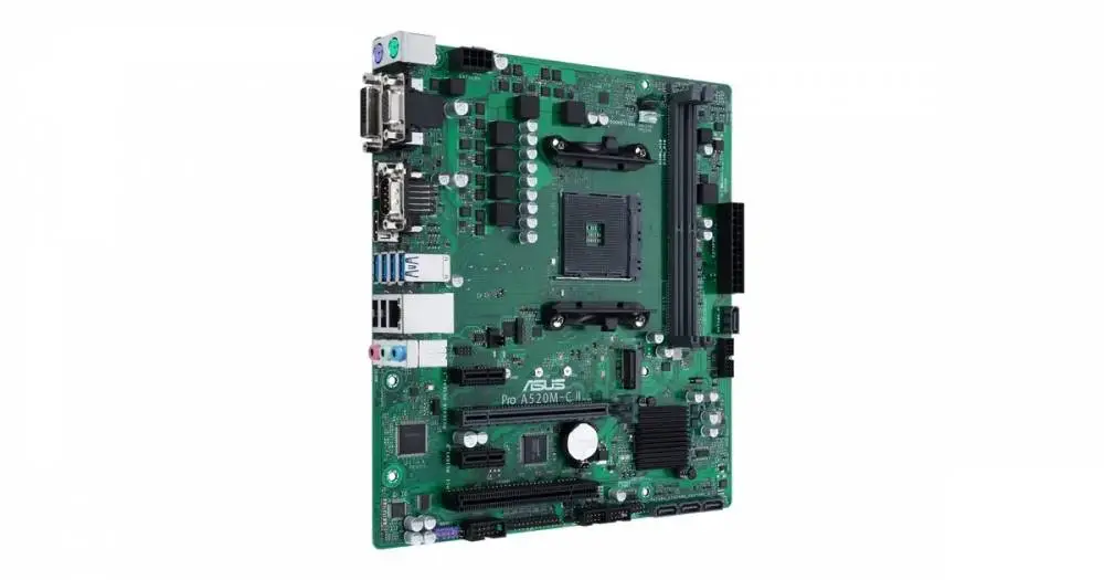 Дънна платка ASUS PRO A520M-C II CSM AM4 - 90MB18F0-M0EAY0