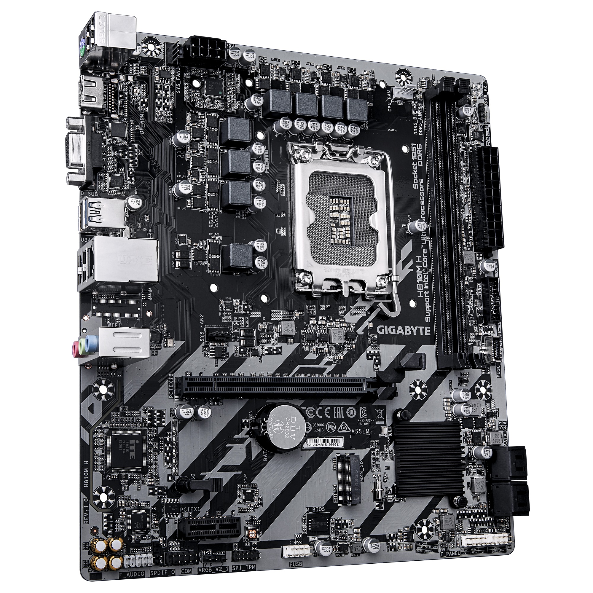 Дънна платка Gigabyte H810M H 