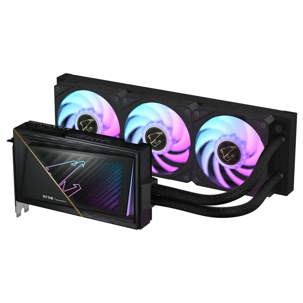 Видео карта Gigabyte AORUS GeForce RTX 5080 XTREME WATERFORCE 16G
