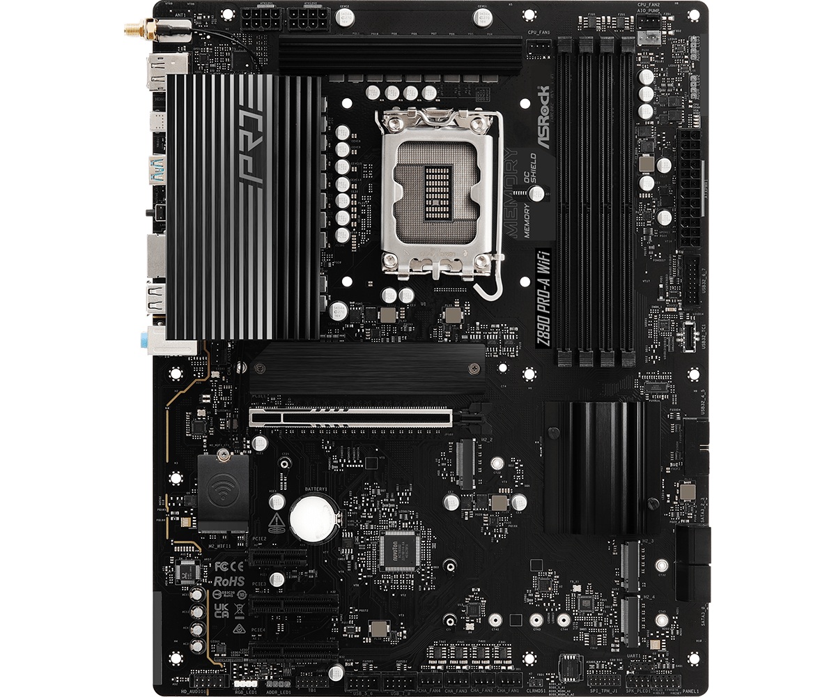 Материнська плата Asrock Z890 Pro-A WiFi LGA1851