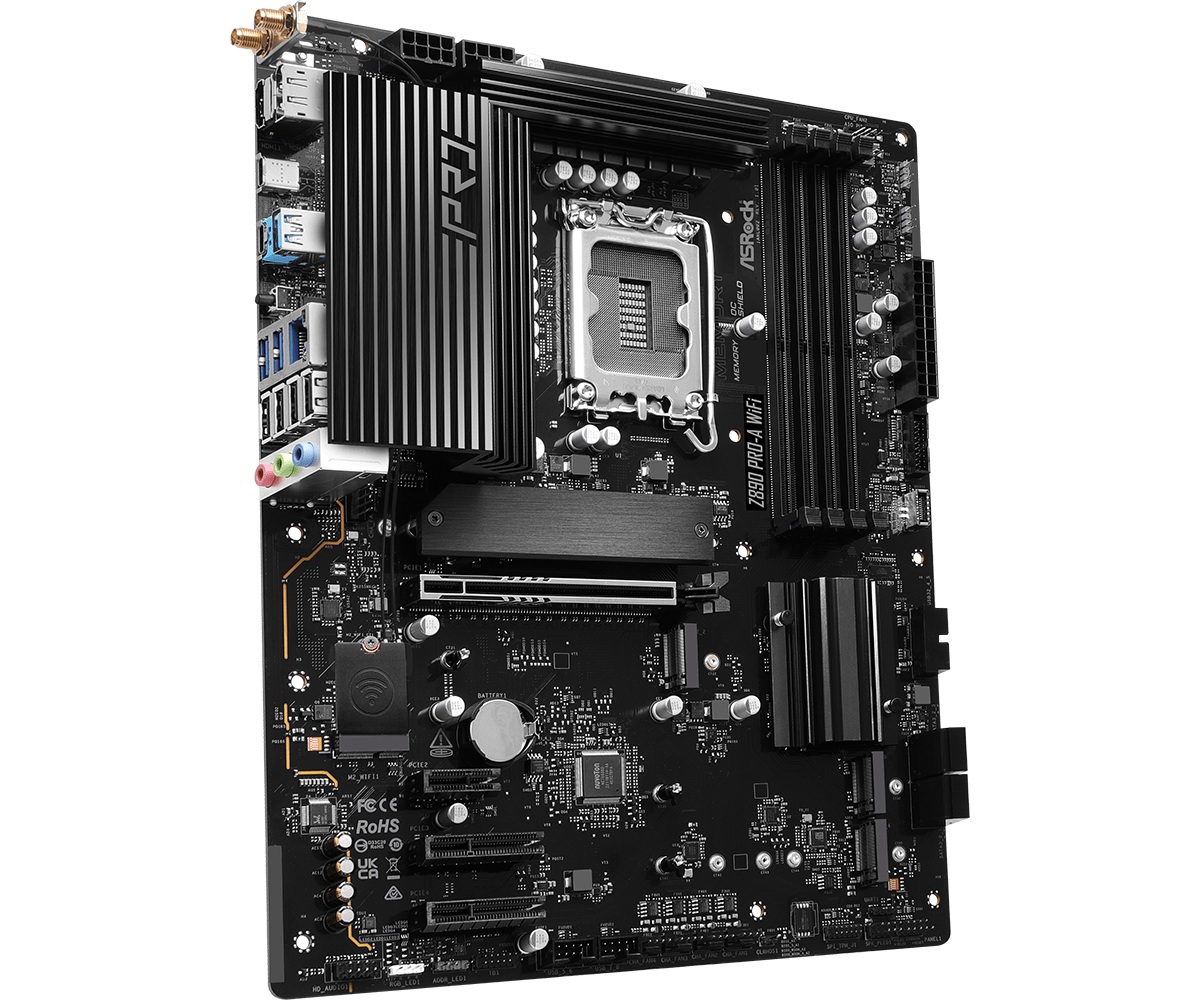 Материнська плата Asrock Z890 Pro-A WiFi LGA1851