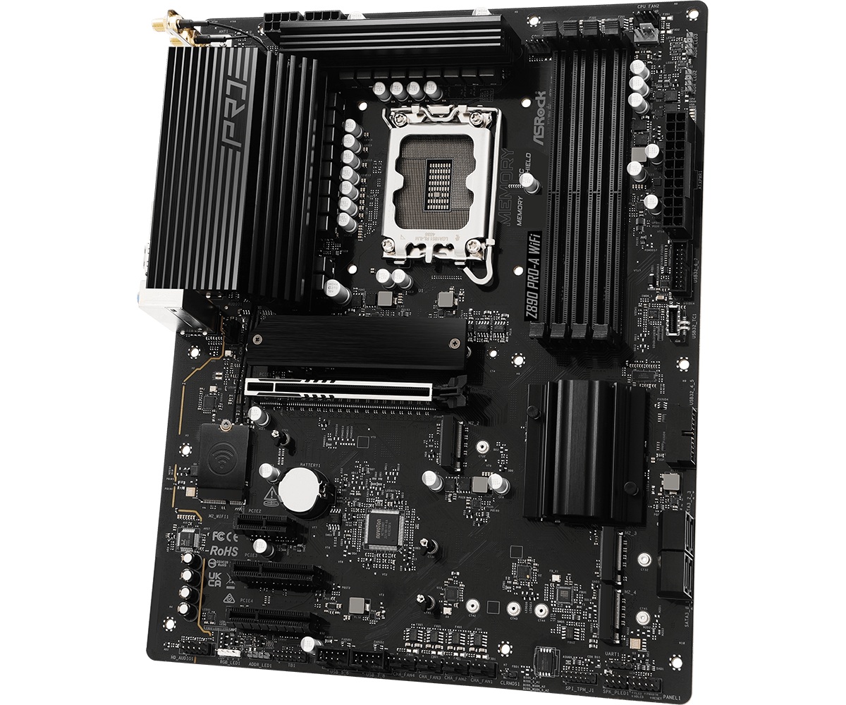 Материнська плата Asrock Z890 Pro-A WiFi LGA1851