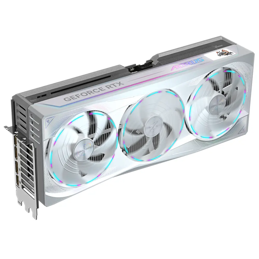 Видео карта Gigabyte AORUS RTX 5090 MASTER ICE 32GB GDDR7