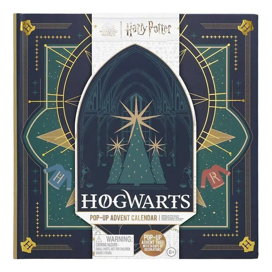 Календар Paladone: Harry Potter - Hogwarts Pop-Up Advent Calendar, PP13876HP