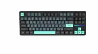 Геймърска механична клавиатура VGN - V87 Caribbean Blue - Power Silver Switches [Linear]