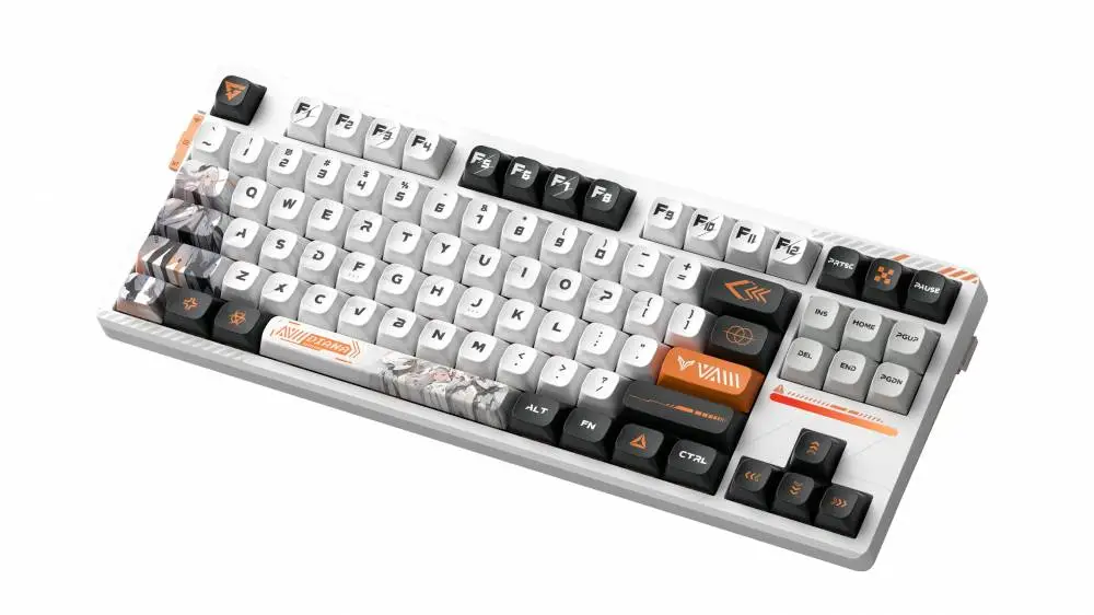 Геймърска механична клавиатура VGN V87 PRO Diana - Aniya Switches, BT5.0, 2.4G