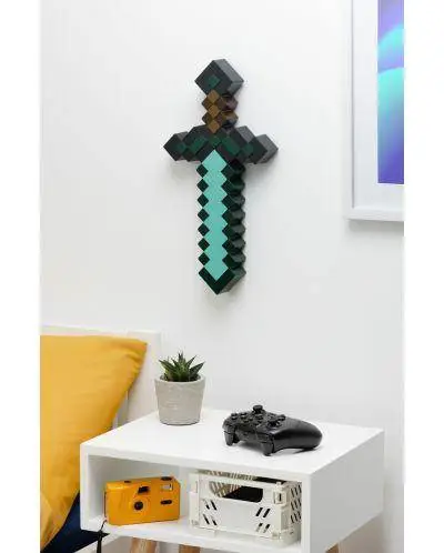 Лампа Paladone: Minecraft - Diamond Sword Light, PP12711MCF