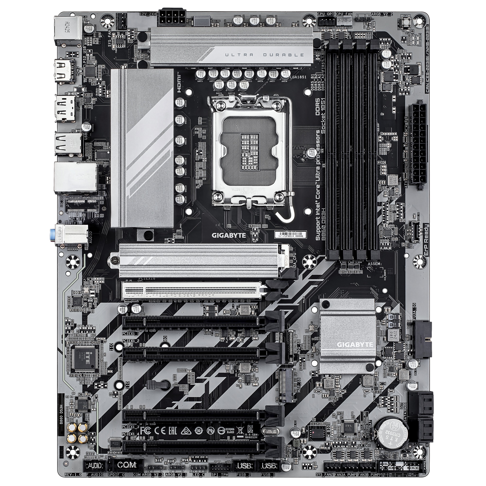 Carte mère Gigabyte B860 DS3H LGA1851