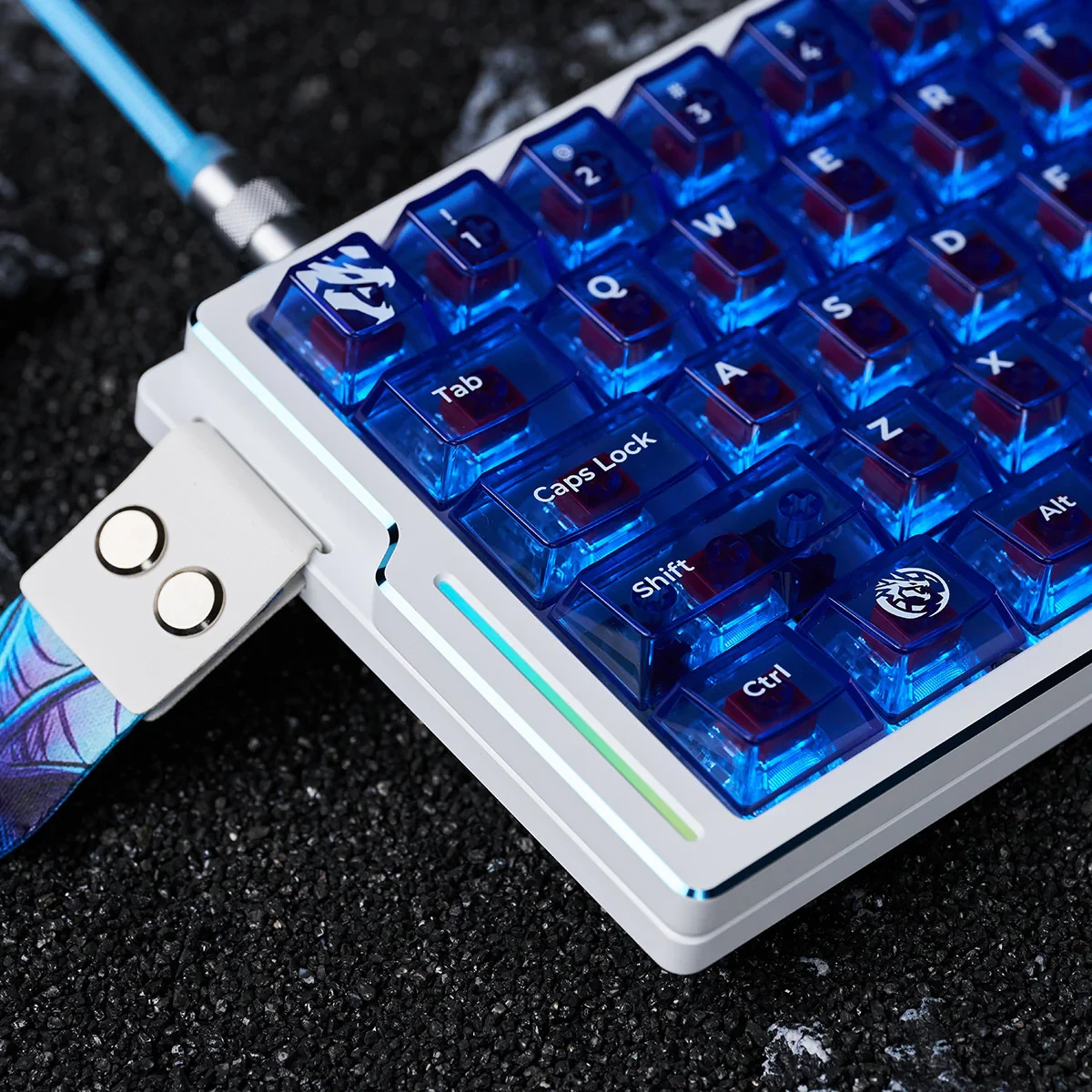 Геймърска механична клавиатура ATK EDGE 60 HE Master Leviatan - 8K, Gateron Jade Pro Switches