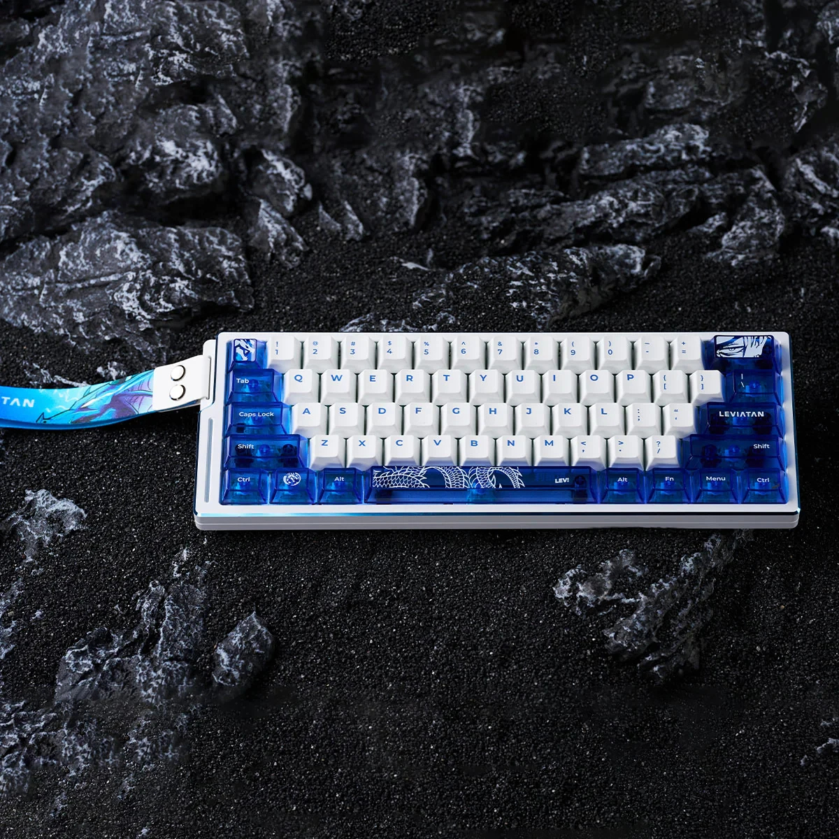 Геймърска механична клавиатура ATK EDGE 60 HE Master Leviatan - 8K, Gateron Jade Pro Switches
