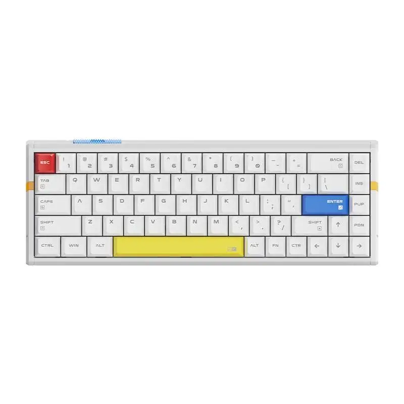 Gaming mechanische Tastatur ATK RS6 Ultra - 8K, TTC RGB Magneto Switches [Linear] - Weißer Schatten