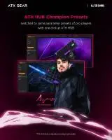 Геймърска механична клавиатура ATK RS6 Ultra - 8K, TTC RGB Magneto Switches [Linear] - White Shadow 